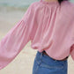 Ginette | Fine Striped Blouse – Chic and Guaranteed Comfort 